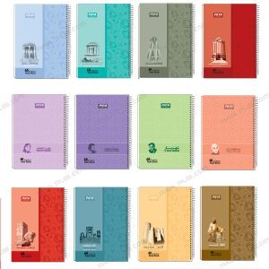 دفتر 60 برگ آثار ایران باستان کاوردار فنر تک