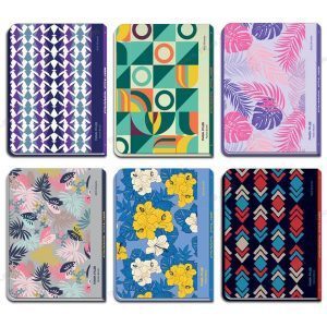 دفتر 200 برگ کلاسوری 26 حلقه کلاسیک سلفونی با قفل فلزی