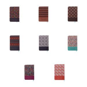 یادداشت 1/8 100 برگ سلفونی کلاسیک دوختی کشدار با کاغذ کرم