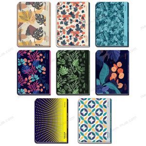 دفتر 160 برگ کلاسوری وزیری 20 حلقه کلاسیک سلفونی با قفل فلزی