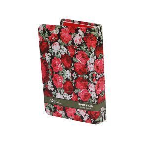 یادداشت کلاسوری 6 حلقه 120 برگ سلفونی کشدار با قفل فلزی