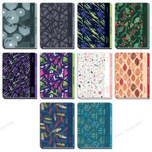 دفتر 100 برگ کلاسوری 26 حلقه کلاسیک سلفونی با قفل فلزی