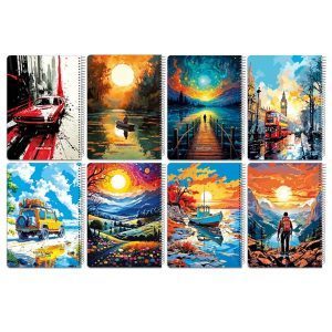 100 برگ کلاسیک کاوردار فنرتک