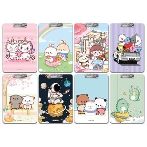 زیردستی A4 سلفونی فانتزی با قفل کلنگی