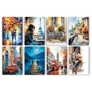 80 برگ کلاسیک طلقی فنرتک